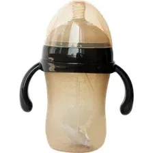 Бутылочка для кормления Be Baby Антиколиковая / R-04B (240мл, бежевый)
