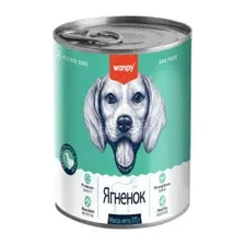Консервированный корм для собак Wanpy Dog ягненок (375 г)