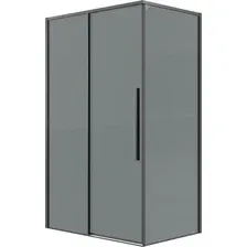 Душевой уголок Grossman Galaxy 100x90x195 120.K33.01.1090.42.10 (графит сатин/стекло тонированное)