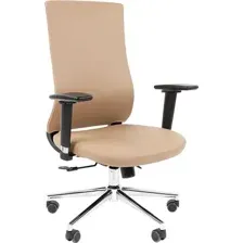 Кресло офисное Chairman  500LUX  (экокожа бежевый БП)