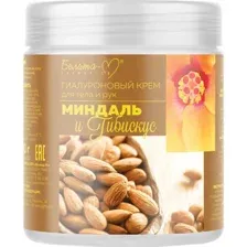 Белита-М Крем для тела Гиалуроновый Миндаль и Гибискус 500 г