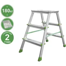 Лестница-стремянка Новая высота NV 212 с увеличенной площадкой 2x3 ступеней