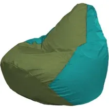 Кресло-мешок Flagman Груша Макси Г2.1-230 (бирюзовый/оливковый)