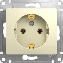 Розетка Systeme Electric Glossa GSL000243 (бежевый)