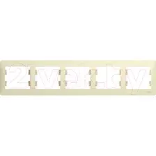 Рамка для выключателей и розеток Systeme (Schneider) Electric Glossa GSL000205