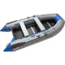Моторная лодка Roger Boat Hunter Keel 3500 (малокилевая, серый/синий)