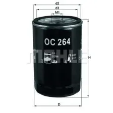 фильтр масляный KNECHT/MAHLE OC264