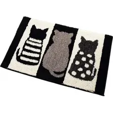 Коврик для ванной Saniteco Кошки / 028602333B (45x65)