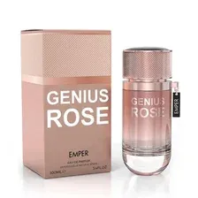 Парфюмерная вода GENIUS ROSE 100 мл (направление аромата Carolina Herrera 212 VIP Rose)