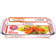 Форма для выпечки из жаропрочного стекла прямоугольная PERFECTO LINEA 3 л (12-300010)