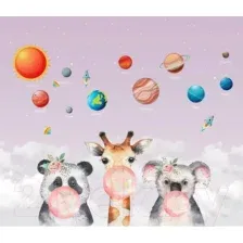 Фотообои листовые Citydecor Bubble Gum 10 (300x260см)