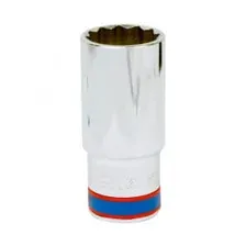 Головка торцевая глубокая двенадцатигранная 1/2" 26 мм KING TONY 423026M