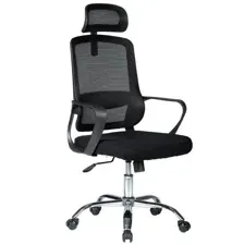 Офисное кресло King Style Forza Chrome (черный)