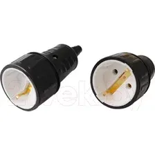 Розетка штепсельная Bylectrica Р16-360 (черный)