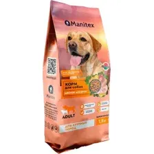 Сухой корм для собак Manitex Adult Для взрослых крупных пород Мясное ассорти (1.5кг)