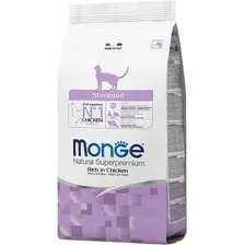 Сухой корм для кошек Monge Sterilised Rich in Chicken 1.5 кг