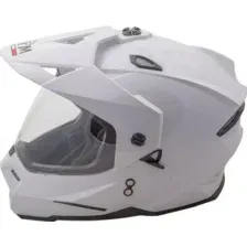 Мотошлем AIM JK802Y 802Y-007-YS (Y/S, белый глянец)
