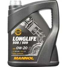 Моторное масло Mannol Longlife 508/509 0W20 SP (RC) / MN7722-5 (5л)