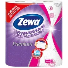 Бумажные полотенца Zewa Премиум Декор 2-слойные (1х2рул)