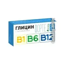 Глицин + В1, В6, В12, 30 табл