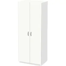 Шкаф распашной МДК ШК1 для одежды 2-х дверный 780x596x2000 (белый)