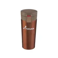 Термос-кружка (HS.TMК-02) 400ML кофейный TONAR
