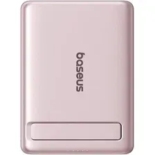 Внешний аккумулятор Baseus PicoGo AM31 Mini Magnetic Power Bank with Stand 20W 5000mAh (розовый)