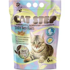 Наполнитель для туалета Cat Step Tofu Tutti Frutti 6 л