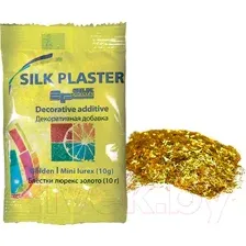 Блестки для жидких обоев Silk Plaster Полоска мини (10гр, золото)