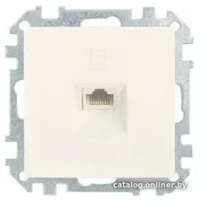 Розетка компьютерная Bylectrica Стиль РК18-007 (бежевый)
