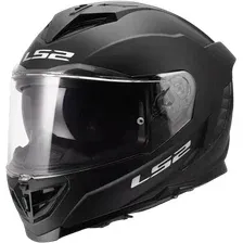 Мотошлем LS2 FF818 Storm III Solid (3XL, черный матовый)