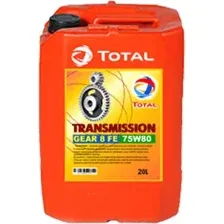 Трансмиссионное масло Total Transmission GEAR 8 75W-80 20л