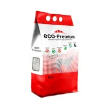 Наполнитель для туалета древесный комкующийся ECO-PREMIUM Blue 20 л, 7,6 кг (4607835999972)