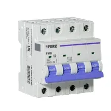 Выключатель автоматический Dr.Ferz FMB-C 6kA 4P 02 C / 21100093FERZ