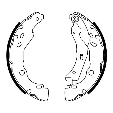 Тормозные колодки Bosch 0986487771