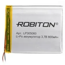 Аккумулятор Robiton LP305060 800mAh 1шт