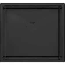 Кухонная мойка Paulmark Next 48 UNI PM214844-MBN (черный/черный матовый)