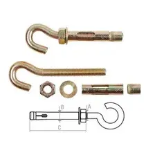STARFIX SMP-97692-1 Анкер с крюком М8х10х60 мм