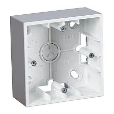 Коробка открытого монтажа Simon 1590751-033 (алюминий)