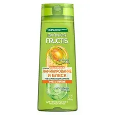 Шампунь FRUCTIS Ламинирование и Блеск разглаживающий, 250 мл