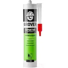 Герметик силиконовый Grover U 100 (300мл, белый)