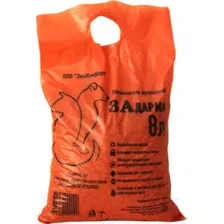 Наполнитель для туалета Задарма Древесный (8л/3кг)