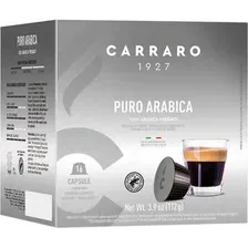 Кофе в капсулах Carraro  PURO ARABICA Dolce Gusto 16шт.