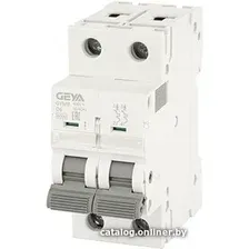 Выключатель автоматический GEYA GYM9 2P 6А D 6кА GYM92P6D