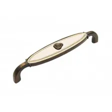 Ручка мебельная Boyard Marta RS111BAB.4/128/W