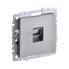 Розетка компьютерная IEK Brite BR-K10-1-K46