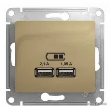 Розетка телевизионная Schneider Electric Glossa GSL000433
