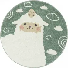Ковер для детской Merinos Izumrud C119-DAIRE-LIGHT-GREEN (1х1)