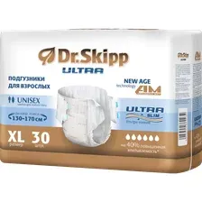 Подгузники для взрослых Dr.Skipp Ultra XL (30 шт)