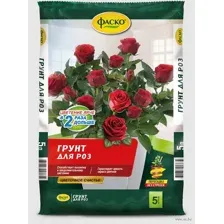 Грунт питательный "Цветочное счастье. Для роз" (5 л)